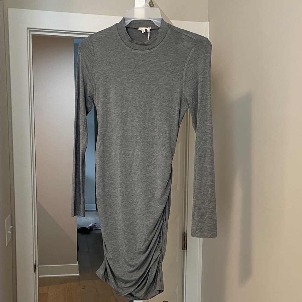 Hem & Thread Charcoal Long Sleeve Top